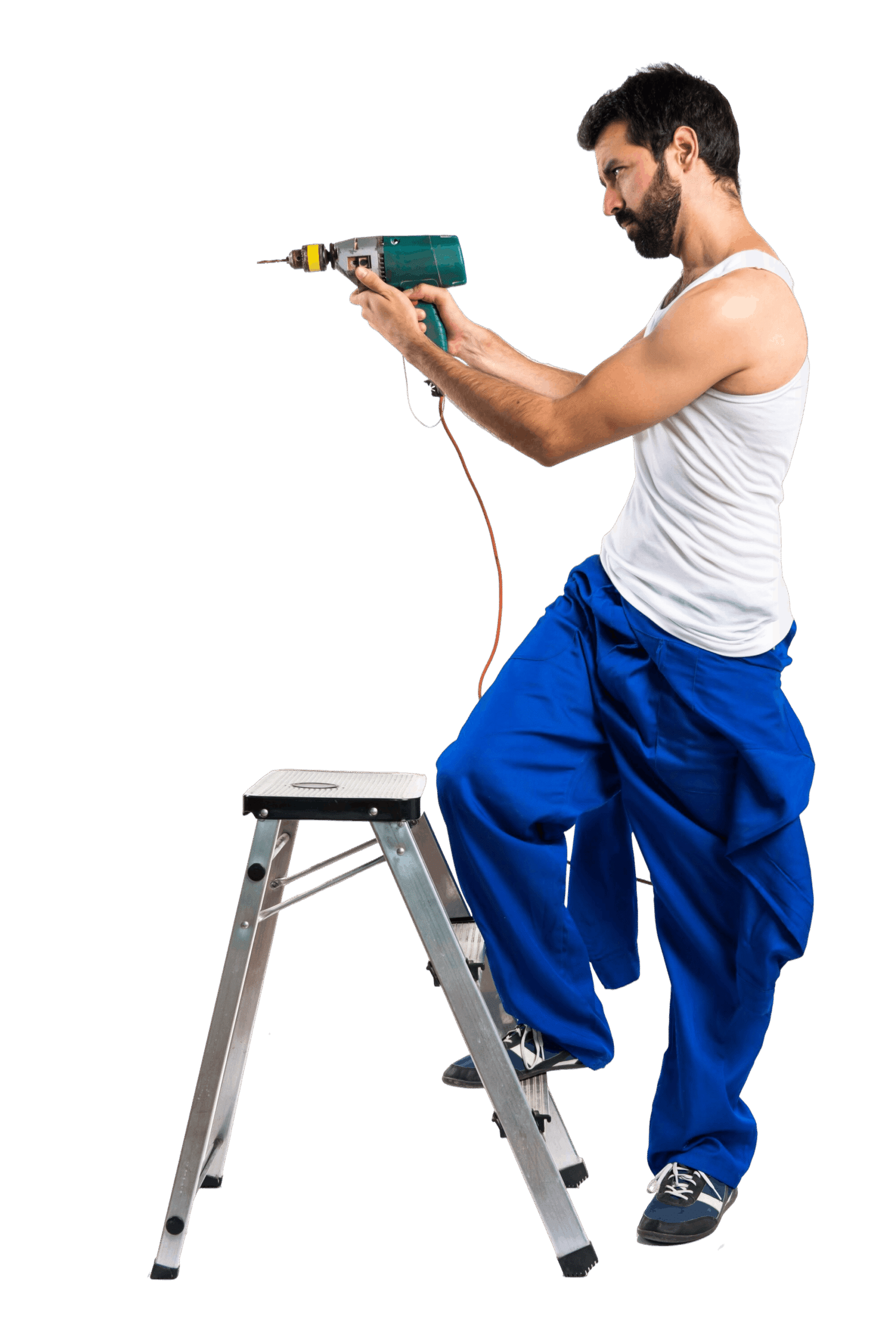 young electrical technician with drill (1)
